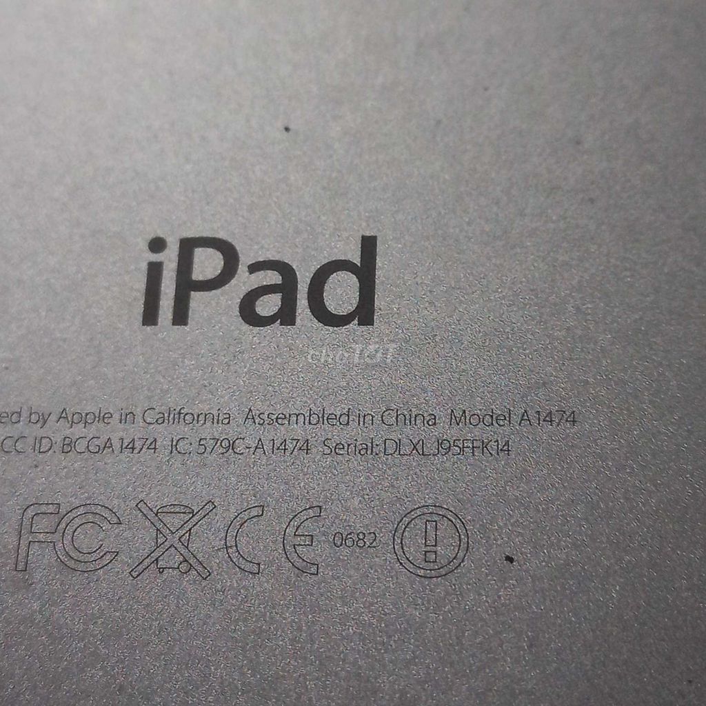Ipad air wifi cực mạnh, còn mới nguyên cây. Mua bán Máy tính bảng tại Quận 12 Tp Hồ Chí Minh được đăng bởi Võ Tiên hình 2