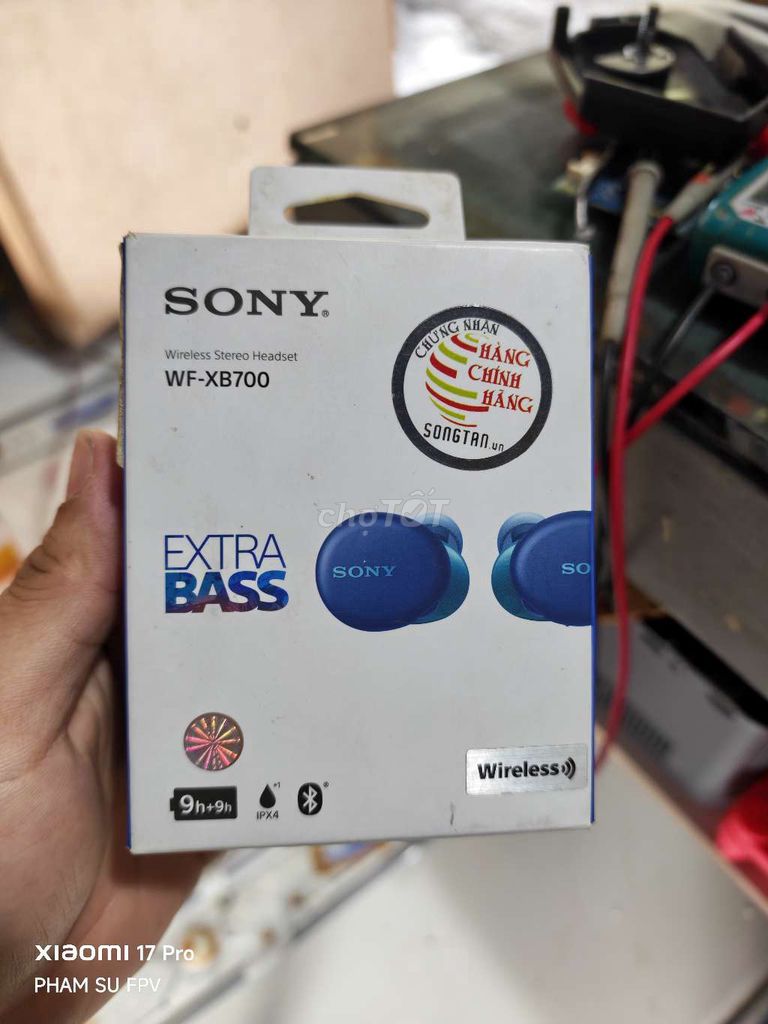 Tai nghe Sony WF-XB700 . Mua bán Tivi, Âm thanh tại Huyện Nhơn Trạch Đồng Nai được đăng bởi su pham hình 1