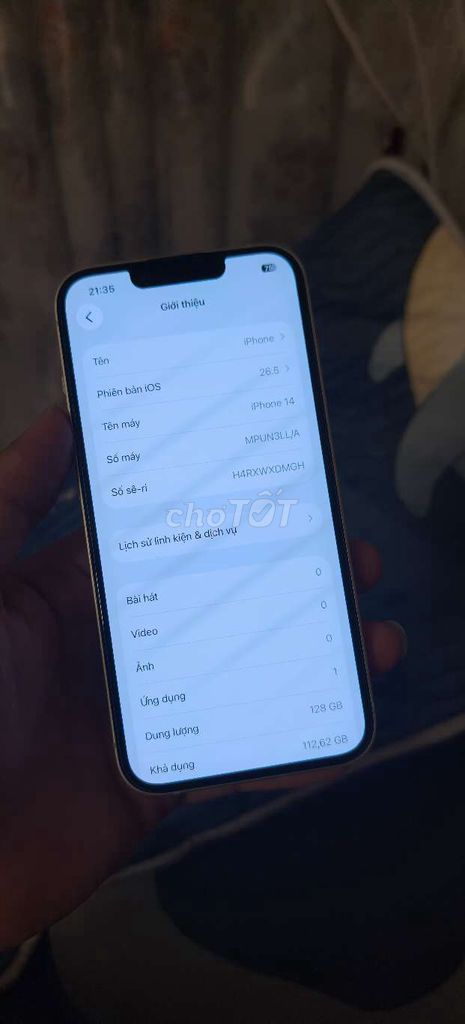 iPhone 14 128G lỗi wifi. Mua bán Điện thoại tại Huyện Gia Lâm Hà Nội được đăng bởi huy hình 1