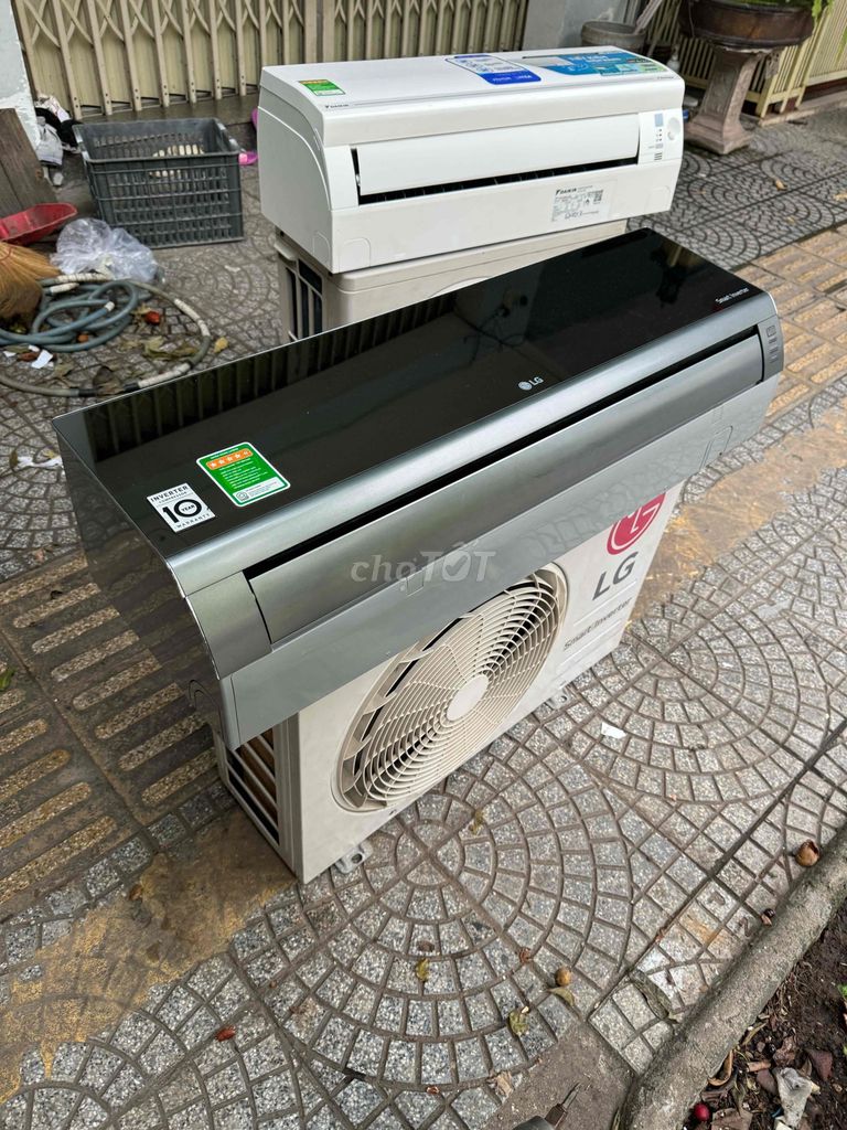 thanh lý máy lạnh LG smart 1.5HP còn mới ken