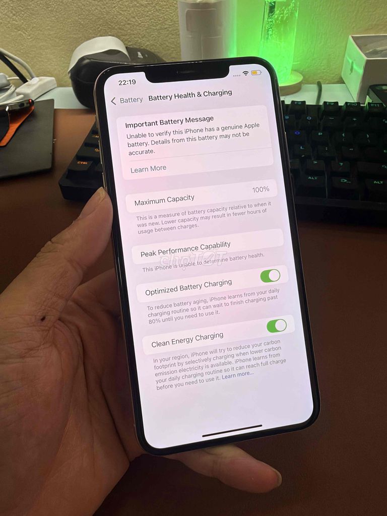 Apple iPhone XS Max 256GB Trắng Đã sử dụng. Mua bán Điện thoại tại Quận Ba Đình Hà Nội được đăng bởi thu hà hình 1