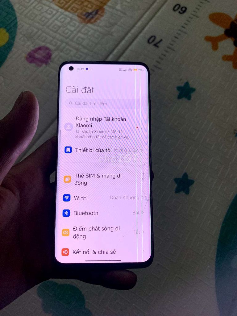 Xiaomi Mi 10s Xám Màn sọc, vỡ kính. Mua bán Điện thoại tại Huyện Lục Ngạn Bắc Giang được đăng bởi điệp hình 1