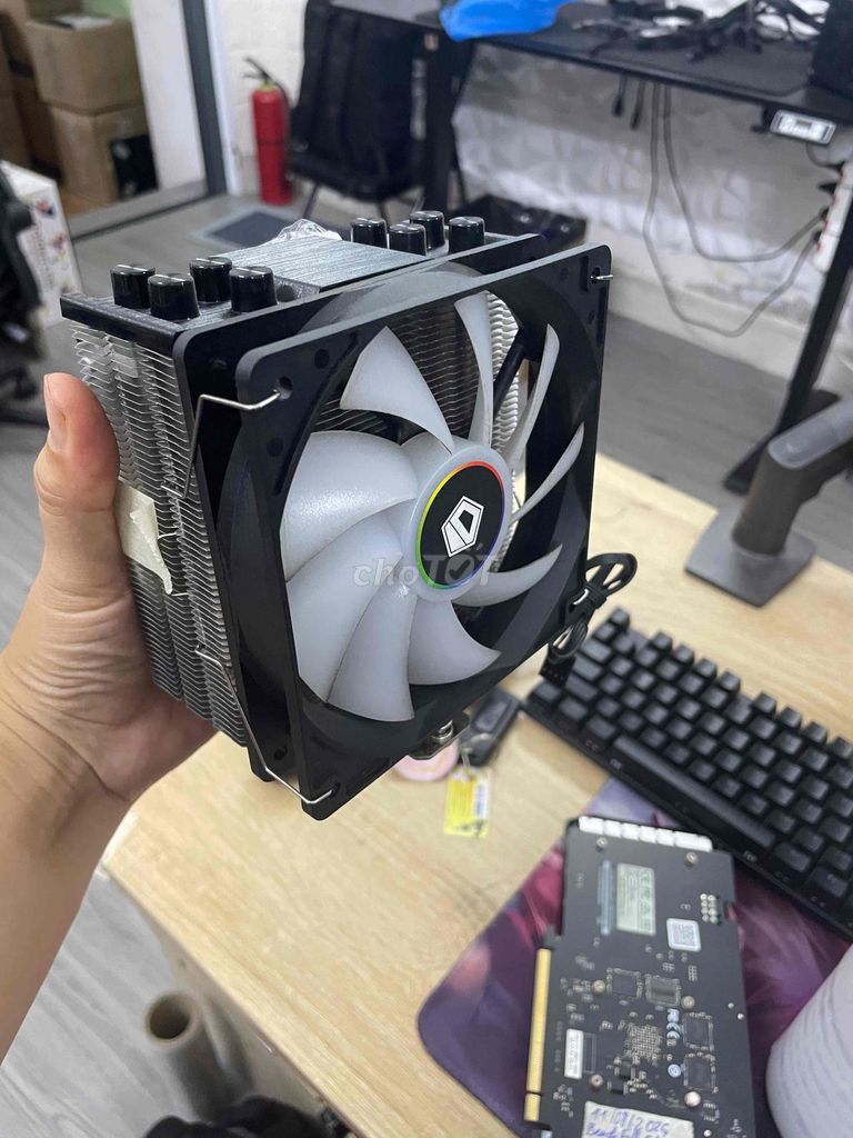 Tản nhiệt CPU ID-COOLING CR1000 EVO ARGB. Mua bán Linh kiện (RAM, Card...) tại Quận Gò Vấp Tp Hồ Chí Minh được đăng bởi Phương Phan hình 1