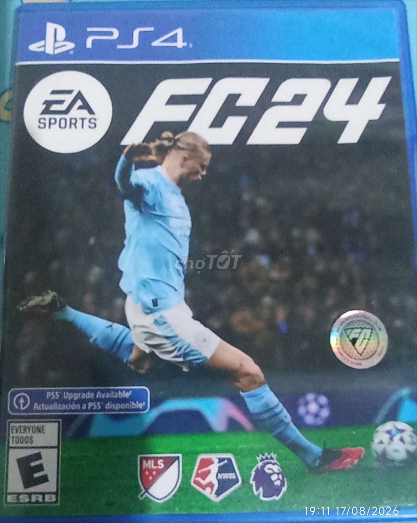 Đĩa game FC24 PS4 US Đã sử dụng. Mua bán Thiết bị chơi game tại Thành phố Vĩnh Long Vĩnh Long được đăng bởi Đăng Thiên hình 1