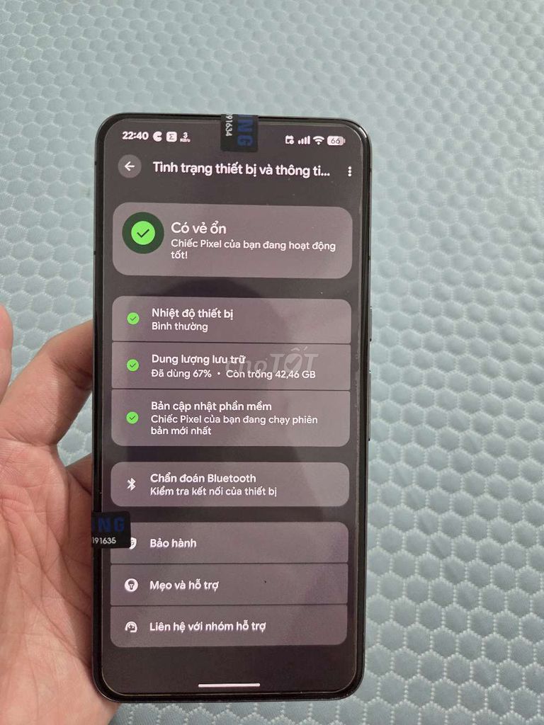 Google Pixel 128GB Xám. Mua bán Điện thoại tại Huyện Mê Linh Hà Nội được đăng bởi Nguyễn Gia hình 1