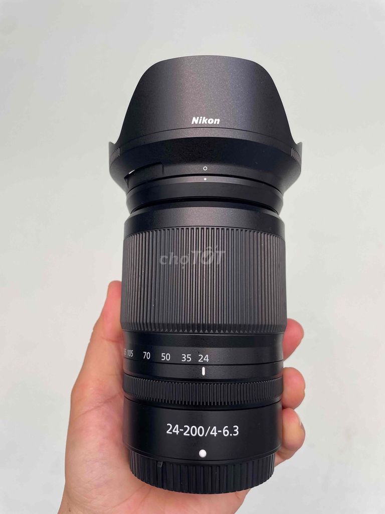 Ống kính Nikon 24-200mm f/4-6.3 Đen. Mua bán Máy ảnh, Máy quay tại Quận 3 Tp Hồ Chí Minh được đăng bởi huonglan Nguyễn  hình 1