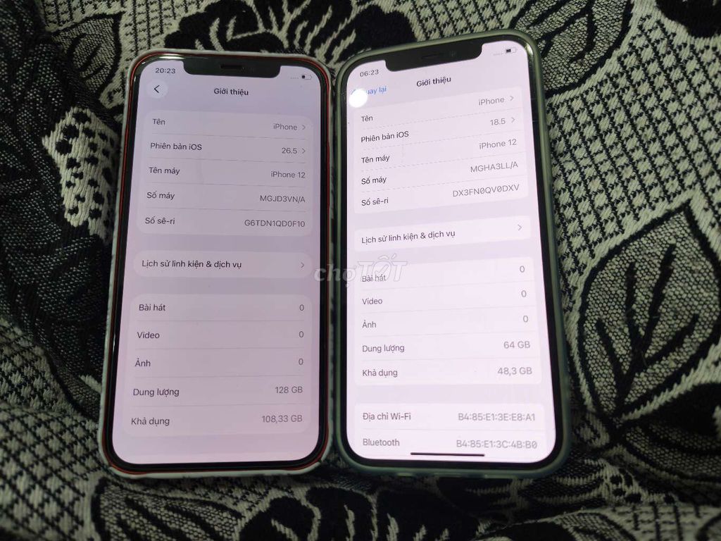 Ip 12 128 gl adr họăc bán bao test bảo hành. Mua bán Điện thoại tại Quận Hoàng Mai Hà Nội được đăng bởi Jacking Son hình 1
