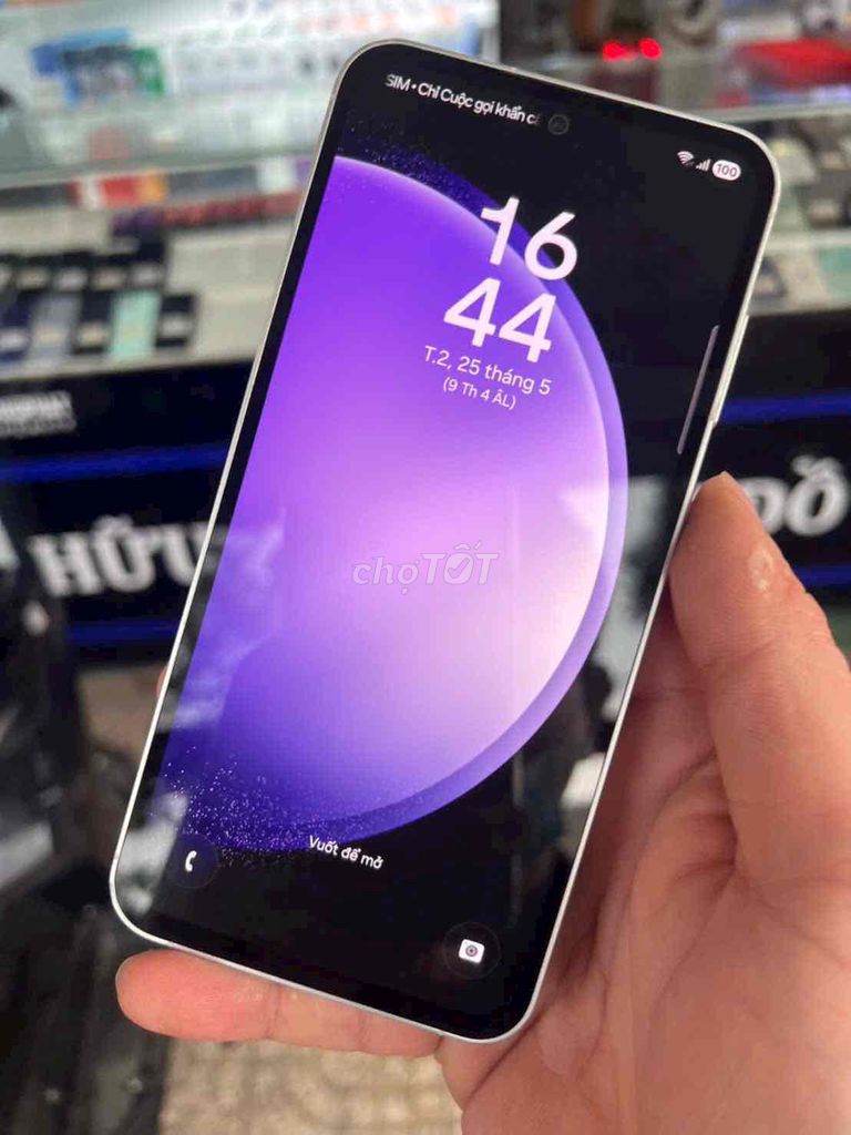 Samsung Galaxy S23 FE 128GB Tím 8GB. Mua bán Điện thoại tại Thị xã Long Mỹ Hậu Giang được đăng bởi HỮU TRÍ SOTRE hình 1