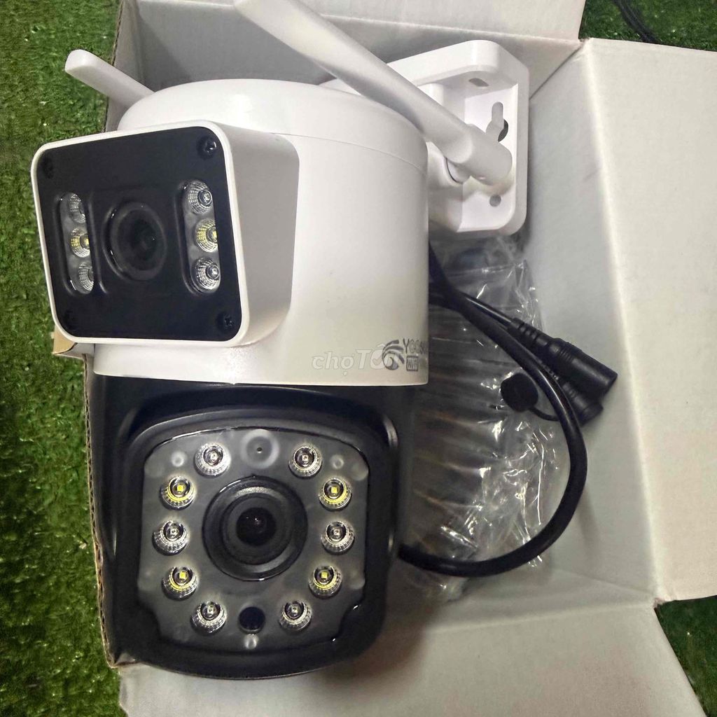 Camera an ninh Yoosee Pro WiFi 2 Mắt 16Mpx Mới. Mua bán Máy ảnh, Máy quay tại Thành phố Thủ Đức Tp Hồ Chí Minh được đăng bởi KHO SỈ COMPUTER HCM hình 1