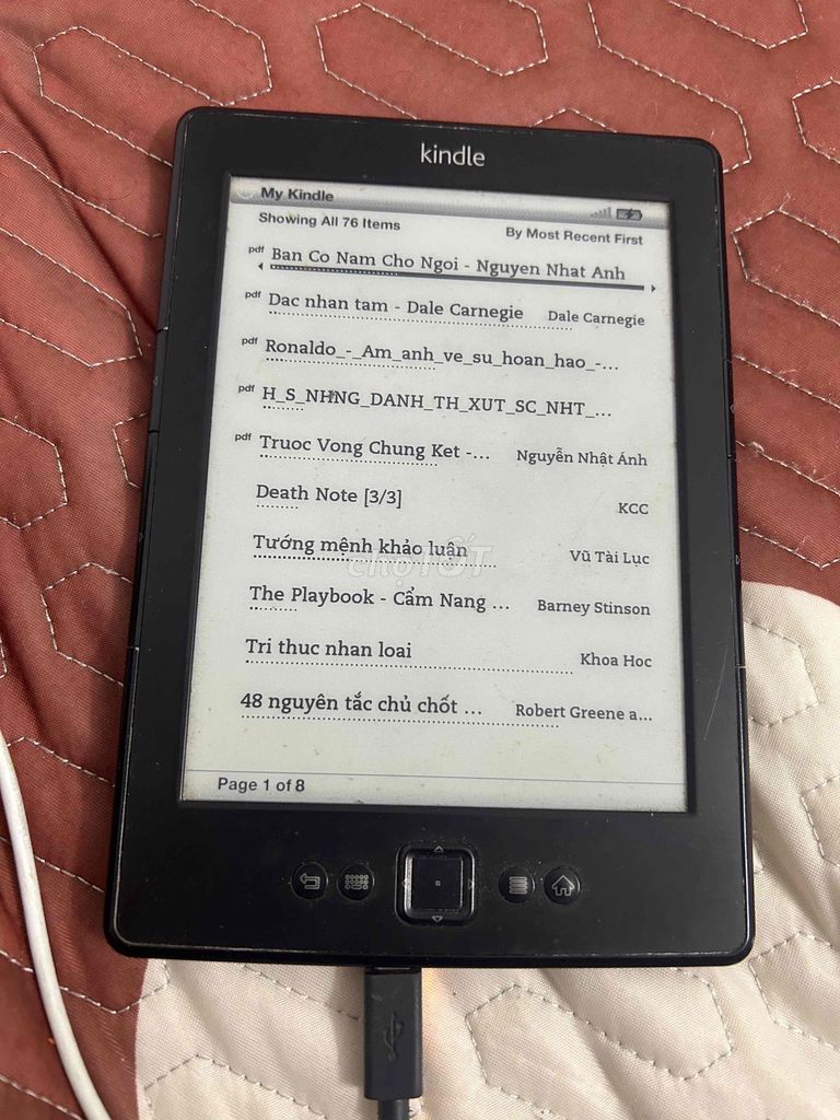 Máy đọc sách Kindle 4 Đen. Mua bán Máy tính bảng tại Quận Bình Tân Tp Hồ Chí Minh được đăng bởi Lộc hình 1