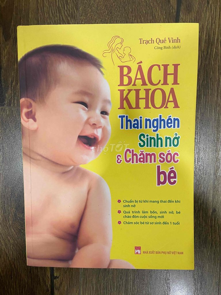 Sách bách khoa thai nghén sinh nở Chăm sóc bé