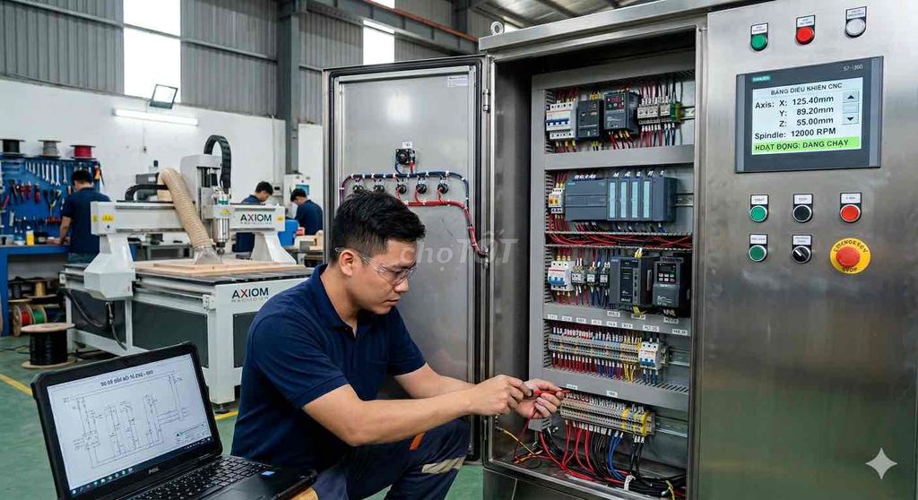 Làm tủ điện Tự động hóa & CNC. Mua bán Đồ chuyên dụng, Giống nuôi trồng tại Quận Bình Tân Tp Hồ Chí Minh được đăng bởi Nguyễn Huy hình 1