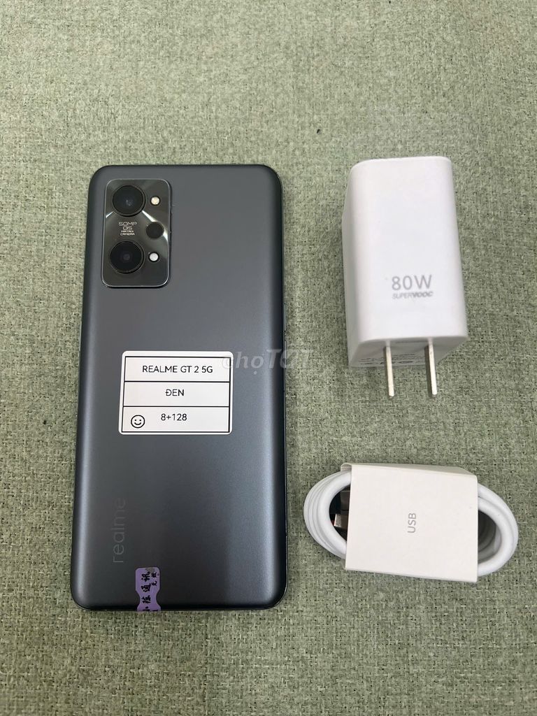 Realme GT 2 5G 8/128 sạc 80w vooc TRẢ GÓP - COD