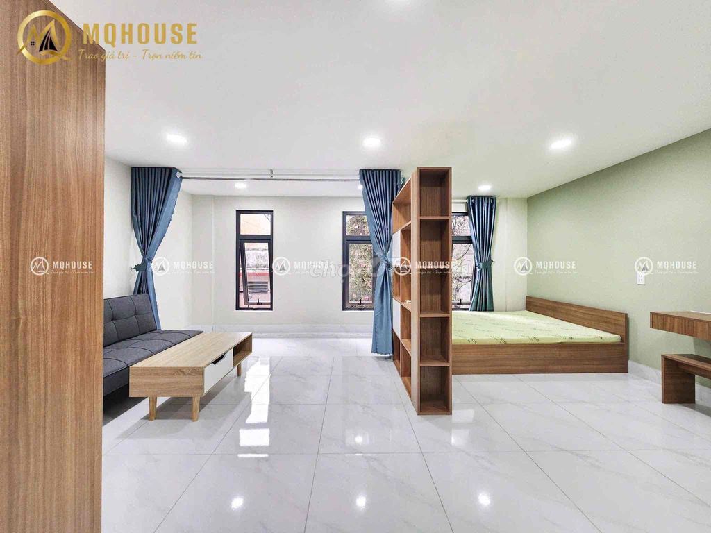 🏠Căn Hộ Tách Bếp Cửa Sổ Lớn DT 50m2 | Hòa Bình - Đầm Sen | Full NT Mới