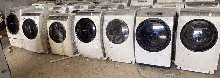 Thanh lý máy giặt nội địa Nhật giặt kiêm sấy khô