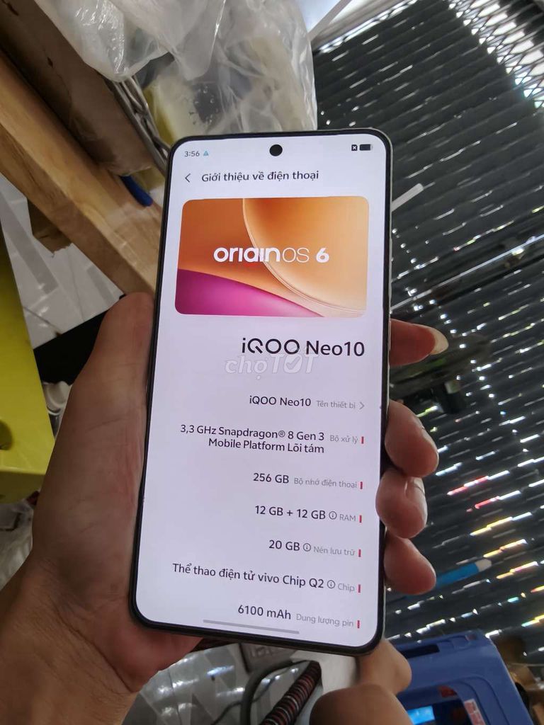iQOO Neo10 256GB Trắng Snapdragon 8 Gen 3. Mua bán Điện thoại tại Thành phố Bến Tre Bến Tre được đăng bởi Từ Tuấn Bến Tre hình 1