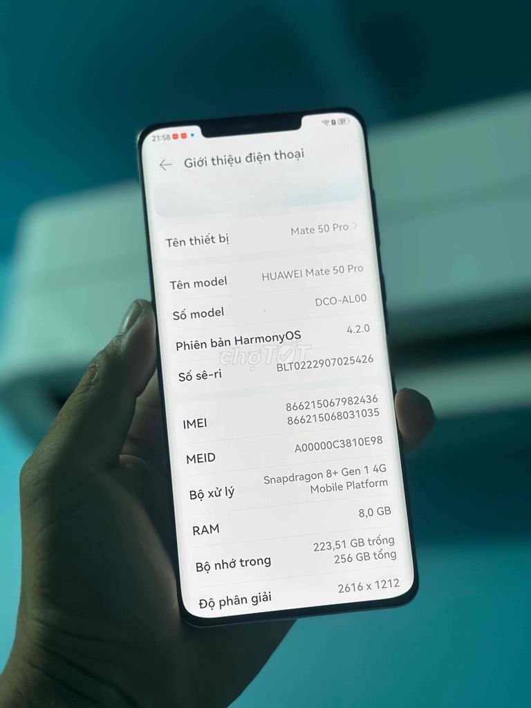 Huawei Mate 50 Pro 256 rin ap full google ngan hag. Mua bán Điện thoại tại Huyện Cao Lãnh Đồng Tháp được đăng bởi minh dt zin 66 hình 1