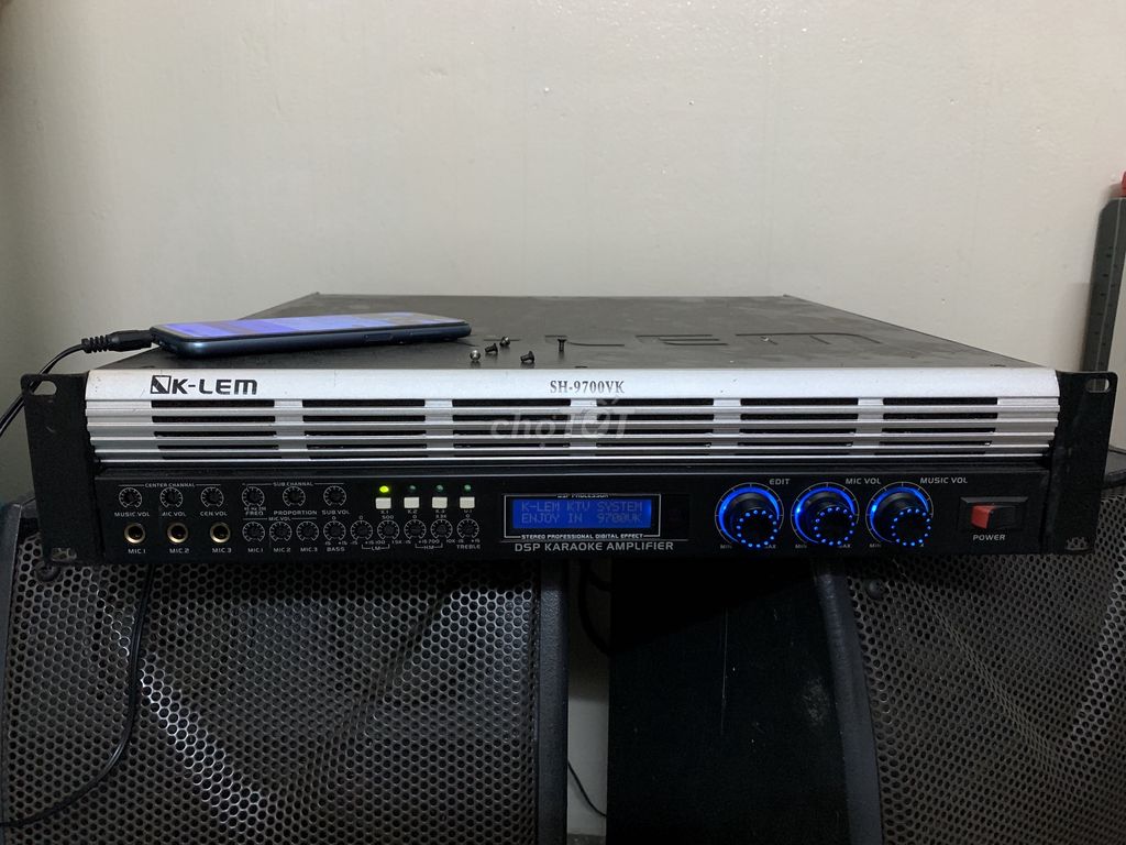 Thanh lý đẩy liền vang số K-Lem SH-9700Vk