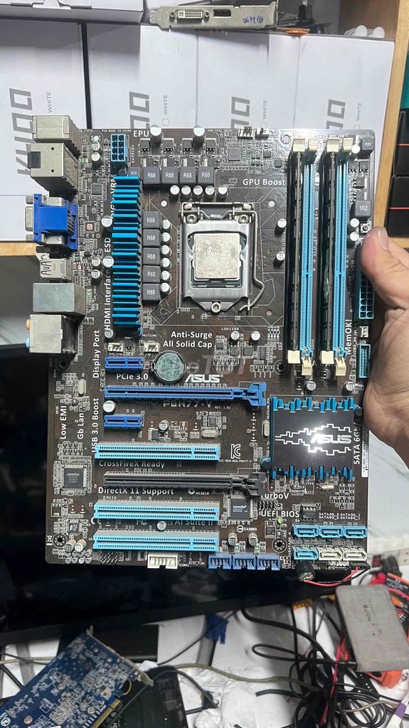 Combo Asus H77, Core i7-260, ram kingston 16G. Mua bán Linh kiện (RAM, Card...) tại Quận Tân Bình Tp Hồ Chí Minh được đăng bởi Nguyễn Thanh Tính hình 1