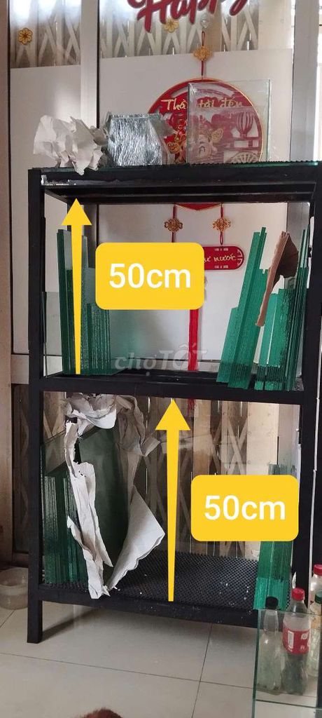 Chân hồ cá dài 68cm rộng 30cm