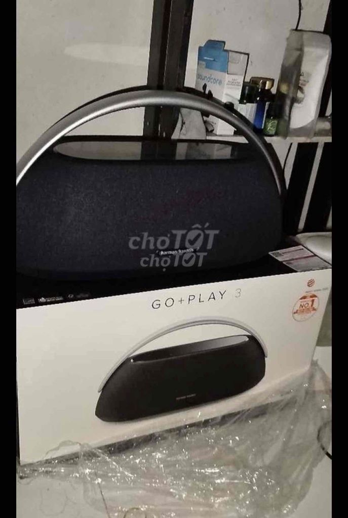 Loa Bluetooth Harman Kardon Go + Play 3 Đen. Mua bán Tivi, Âm thanh tại Quận Bình Thạnh Tp Hồ Chí Minh được đăng bởi Long Cao hình 1
