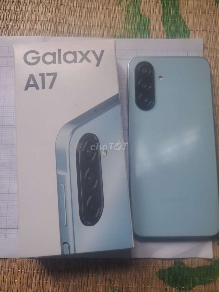Samsung Galaxy A17 Xanh nhạt. Mua bán Điện thoại tại Huyện Krông Pắc Đắk Lắk được đăng bởi thanh do hình 1