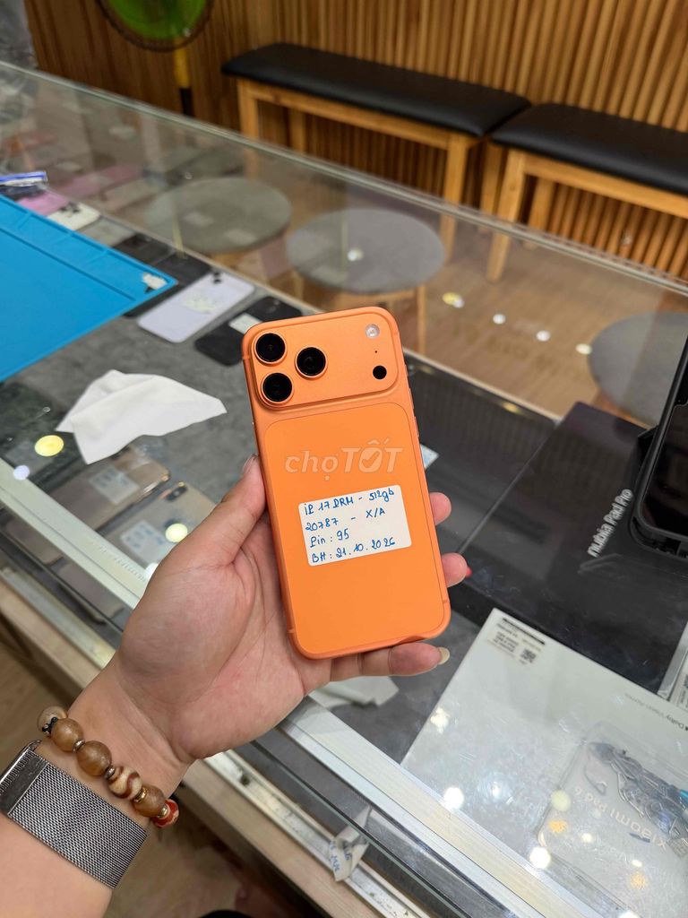 Apple iPhone 17 Promax 512GB Cam. Mua bán Điện thoại tại Quận Gò Vấp Tp Hồ Chí Minh được đăng bởi Võ Chí Bảo hình 1