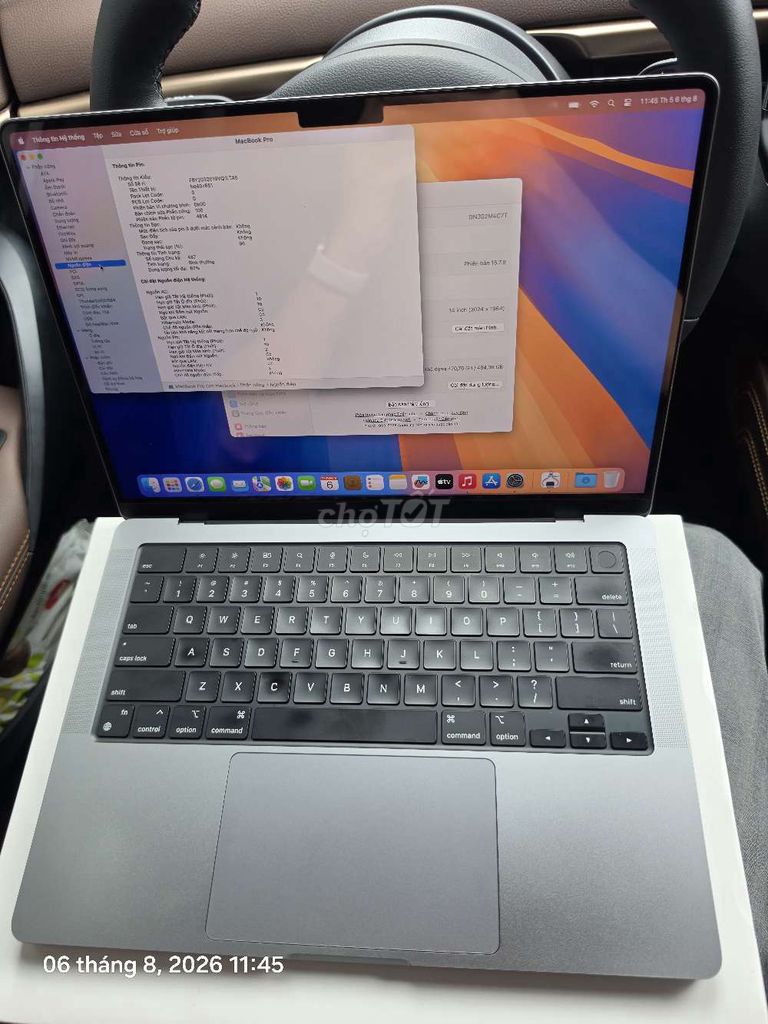 Apple MacBook Pro M1 14 inch 16GB/512GB . Mua bán Laptop tại Quận Long Biên Hà Nội được đăng bởi van toan hình 1