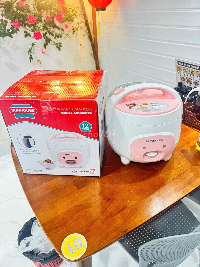 Nồi cơm điện Sunhouse 1.8L như mới #480k. Mua bán Bếp, lò, đồ điện nhà bếp tại Quận Cái Răng Cần Thơ được đăng bởi võ hoàng mến hình 1