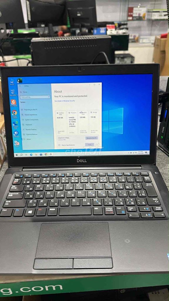 Dell 7290 i5 7th Gen 8GB/128GB Đen. Mua bán Laptop tại Thành Phố Đồng Hới Quảng Bình được đăng bởi Phong Nguyên hình 1