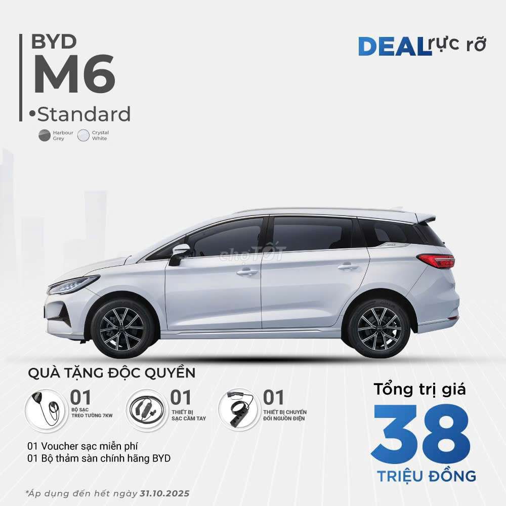 Ưu đãi Tháng 10 cho xe BYD  M6. Mua bán Ô tô tại Quận 10 Tp Hồ Chí Minh được đăng bởi BYD Sài Gòn hình 13
