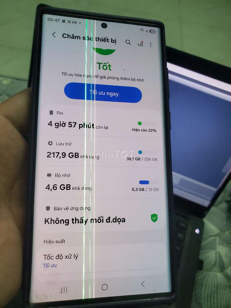 Samsung Galaxy S22 Ultra 256GB Trắng. Mua bán Điện thoại tại Huyện Thanh Hà Hải Dương được đăng bởi Nguyễn văn Hưng hình 1