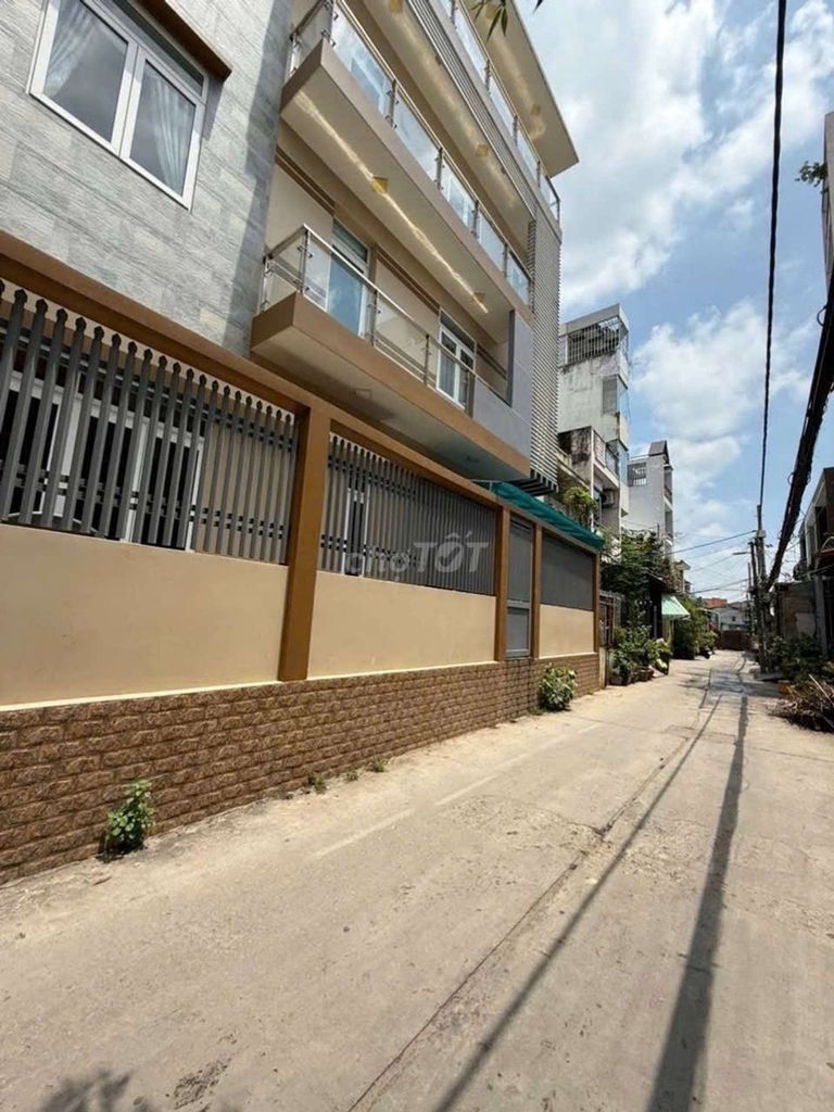 4.6 tỉ 4.3 × 11 Nhà mới Tân Hòa Đông P.Bình Trị Đông hẻm ô tô đổ cửa 