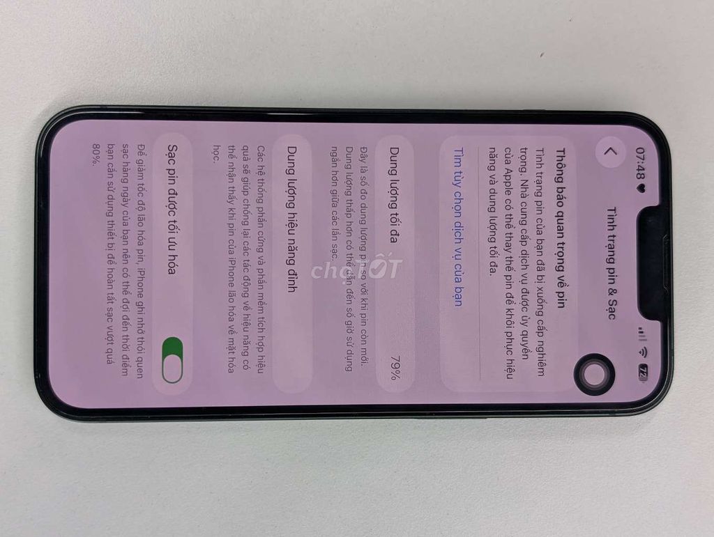 Apple iPhone 13 128GB Xanh lá. Mua bán Điện thoại tại Thành phố Thủ Dầu Một Bình Dương được đăng bởi Văn Cao hình 1