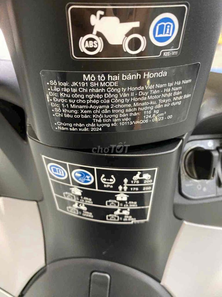 SH mode ABS bao tên. Mua bán Xe máy tại Quận Bình Tân Tp Hồ Chí Minh được đăng bởi Cửa hàng xe Đức Mạnh hình 7