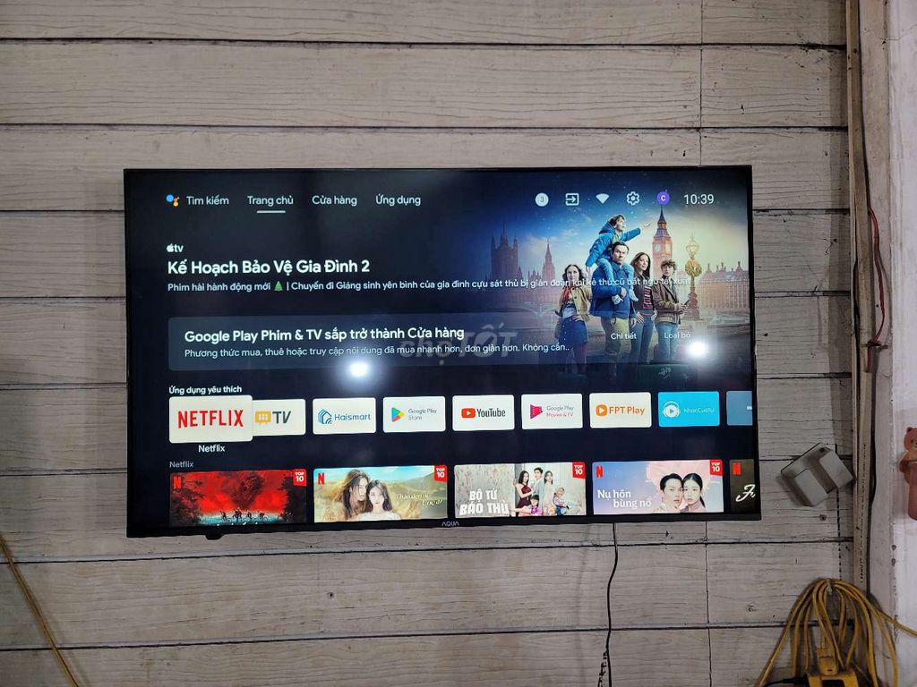 Smart Tivi 50 inch 4K Android remote nói đẹp keng. Mua bán Tivi, Âm thanh tại Quận 7 Tp Hồ Chí Minh được đăng bởi Hoàng Long Tivi  hình 1