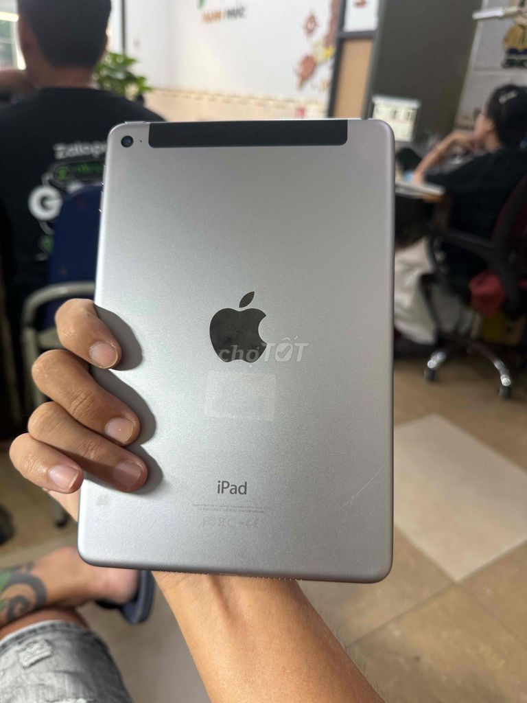Apple iPad mini 4 16GB Xám Đã sử dụng. Mua bán Máy tính bảng tại Quận Tân Bình Tp Hồ Chí Minh được đăng bởi Nam Cao hình 1