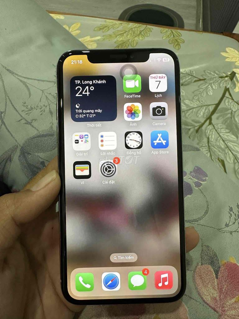 Apple iPhone X 256GB Trắng Đã dùng. Mua bán Điện thoại tại Thành phố Long Khánh Đồng Nai được đăng bởi Thành Tài  hình 1