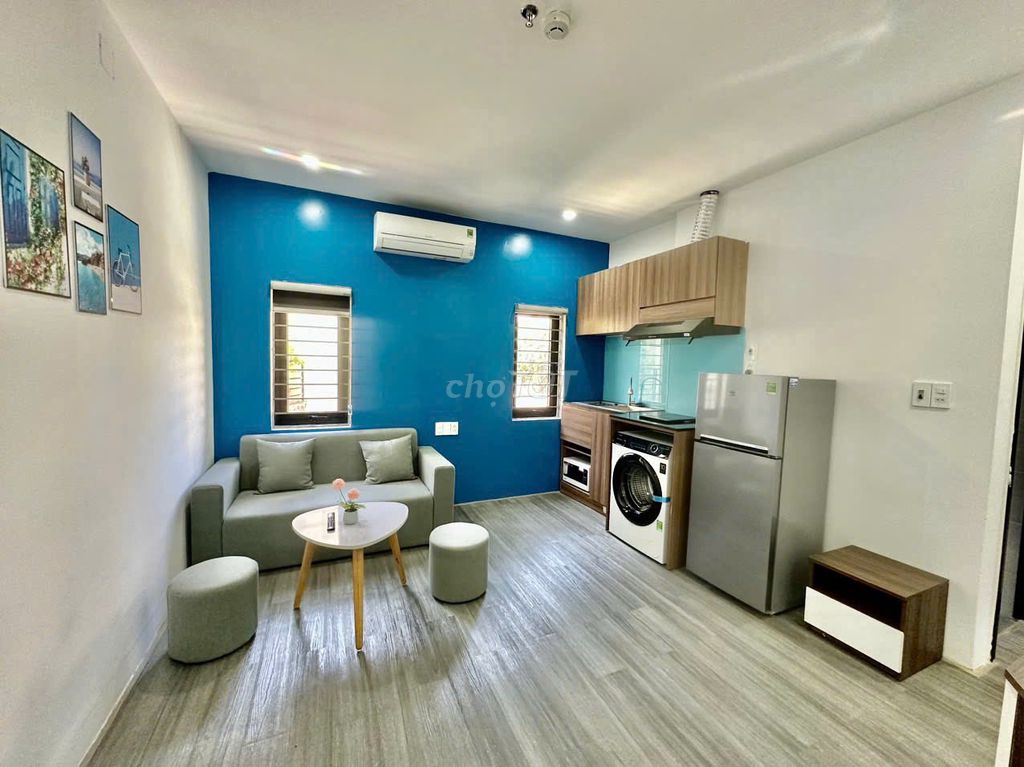 Căn hộ 1 phòng ngủ 2 wc rộng rãi tiện nghi khu vực sơn trà