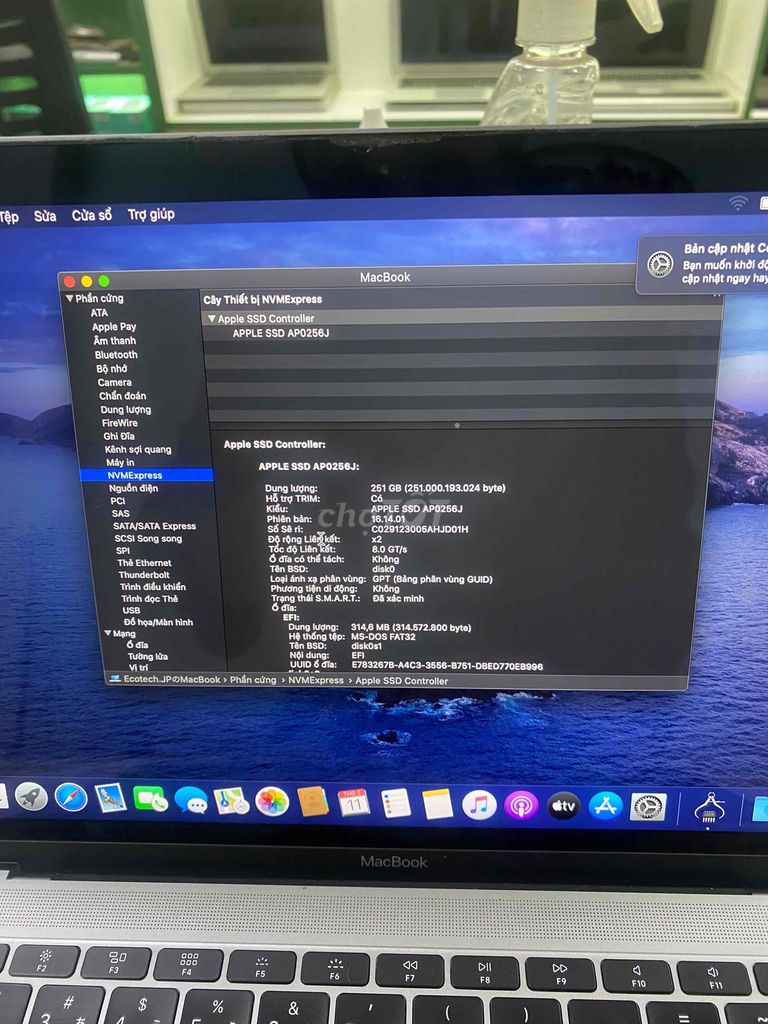 thenew mac 2017 i5 ram 8 ssd 256 màn 12.5 rentina