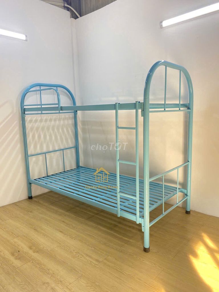 Giường tầng Sắt ống tròn-GIƯỜNG TẦNG SẮT=GIƯỜNG===. Mua bán Giường, chăn ga gối nệm tại Thành phố Dĩ An Bình Dương được đăng bởi Nội thất Quang Hùng hình 1