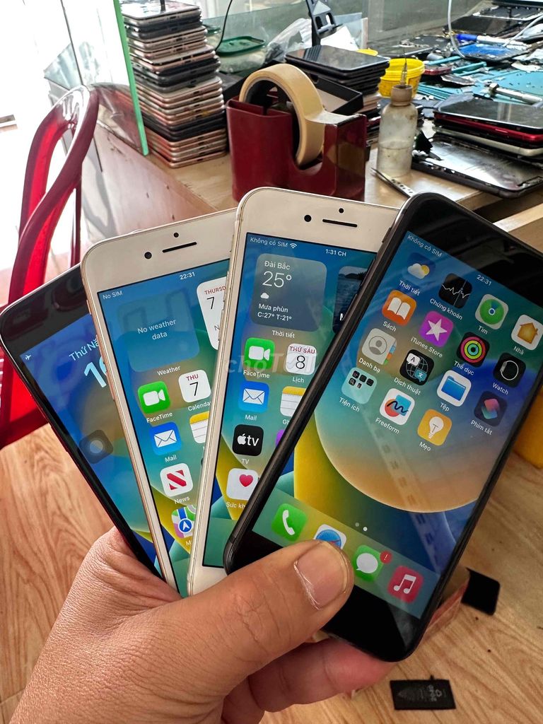 iPhone 8 Đen, Đỏ, Vàng hồng, Bạc. Mua bán Điện thoại tại Thành phố Thuận An Bình Dương được đăng bởi Dienthoai Cường Nhi hình 1