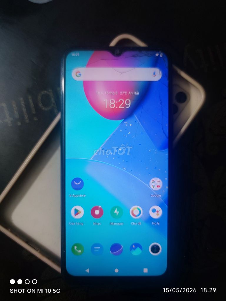 Vivo Y12s 32GB Xanh. Mua bán Điện thoại tại Quận Sơn Trà Đà Nẵng được đăng bởi Linh Ân Nguyễn Nhật hình 1