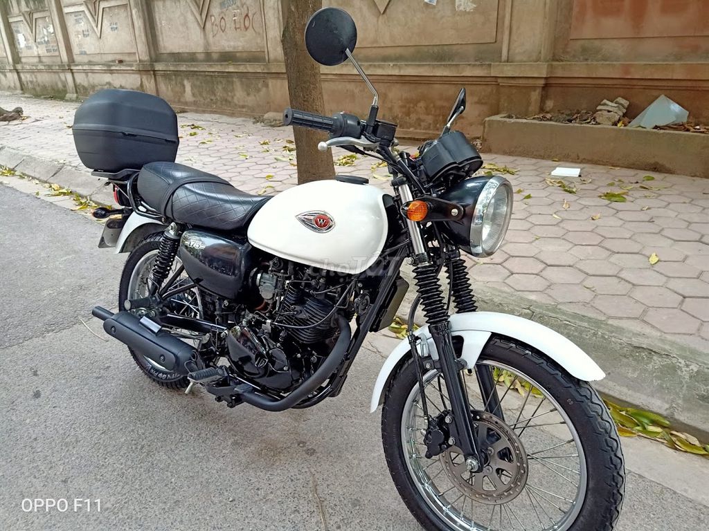 KWASAKI W175 TRẮNG ĐEN CHÍNH CHỦ. Mua bán Xe máy tại Quận Nam Từ Liêm Hà Nội được đăng bởi MAI HÒA hình 3