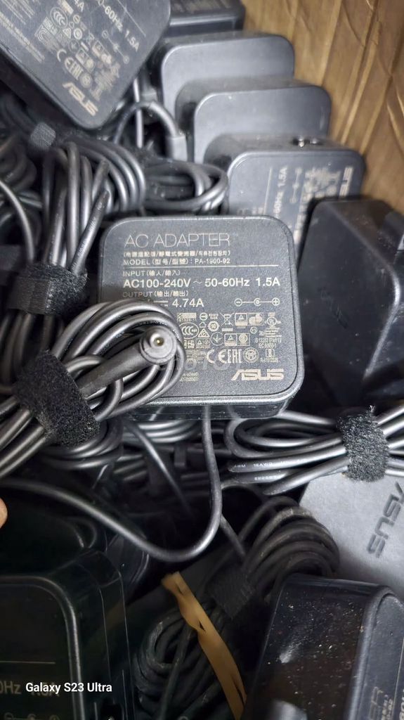 Sạc laptop Asus PA-1900-92 90W Đen. Mua bán Phụ kiện (Màn hình, Chuột...) tại Quận 1 Tp Hồ Chí Minh được đăng bởi Hội Đồ Điện Tử hình 1