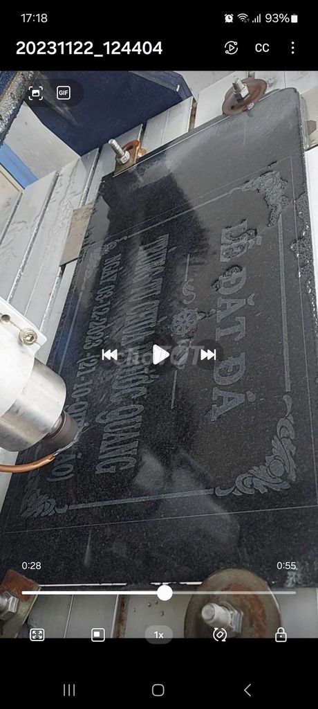 Máy CNC Đá Kim loại Gỗ. Mua bán Đồ chuyên dụng, Giống nuôi trồng tại Huyện Xuyên Mộc Bà Rịa - Vũng Tàu được đăng bởi LGiao hình 1
