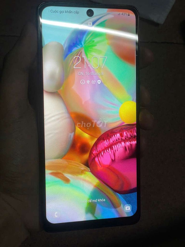 Samsung Galaxy A71 128GB Trắng. Mua bán Điện thoại tại Quận Gò Vấp Tp Hồ Chí Minh được đăng bởi Lê Thị Thẩm hình 1