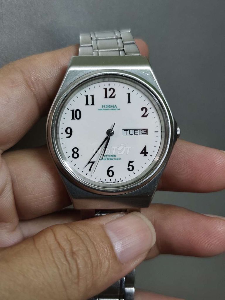 Đồng hồ Citizen Forma Nam Bạc. Mua bán Đồng hồ tại Quận Tân Phú Tp Hồ Chí Minh được đăng bởi Ngoc anh hình 1