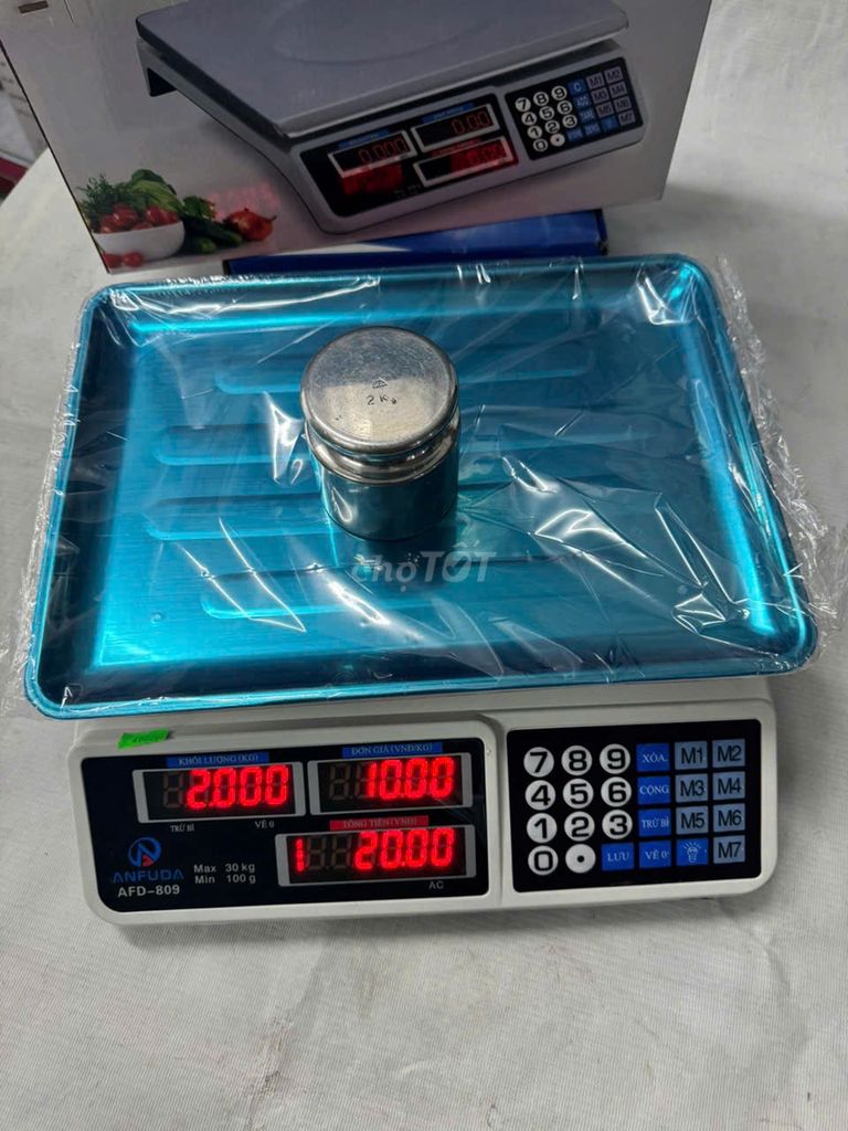 Cân điện tử ANFUDA AFD-809 30kg. Mua bán Đồ chuyên dụng, Giống nuôi trồng tại Huyện Mộ Đức Quảng Ngãi được đăng bởi cân điện tử việt khang hình 1