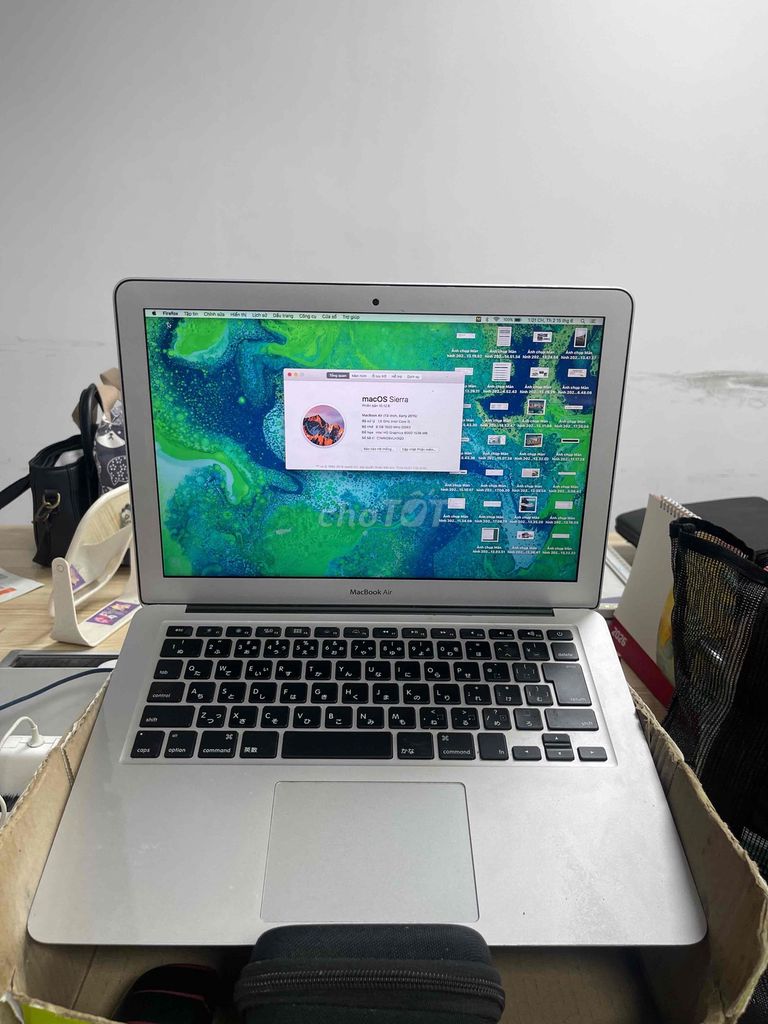 Apple Macbook Air 2015 8GB/128GB Bạc Like New. Mua bán Laptop tại Quận Cầu Giấy Hà Nội được đăng bởi nah hình 1